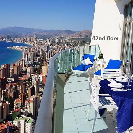Apartmán Deluxe Penthouse On The 42Nd Floor With Amazing Sea Views Benidorm Exteriér fotografie