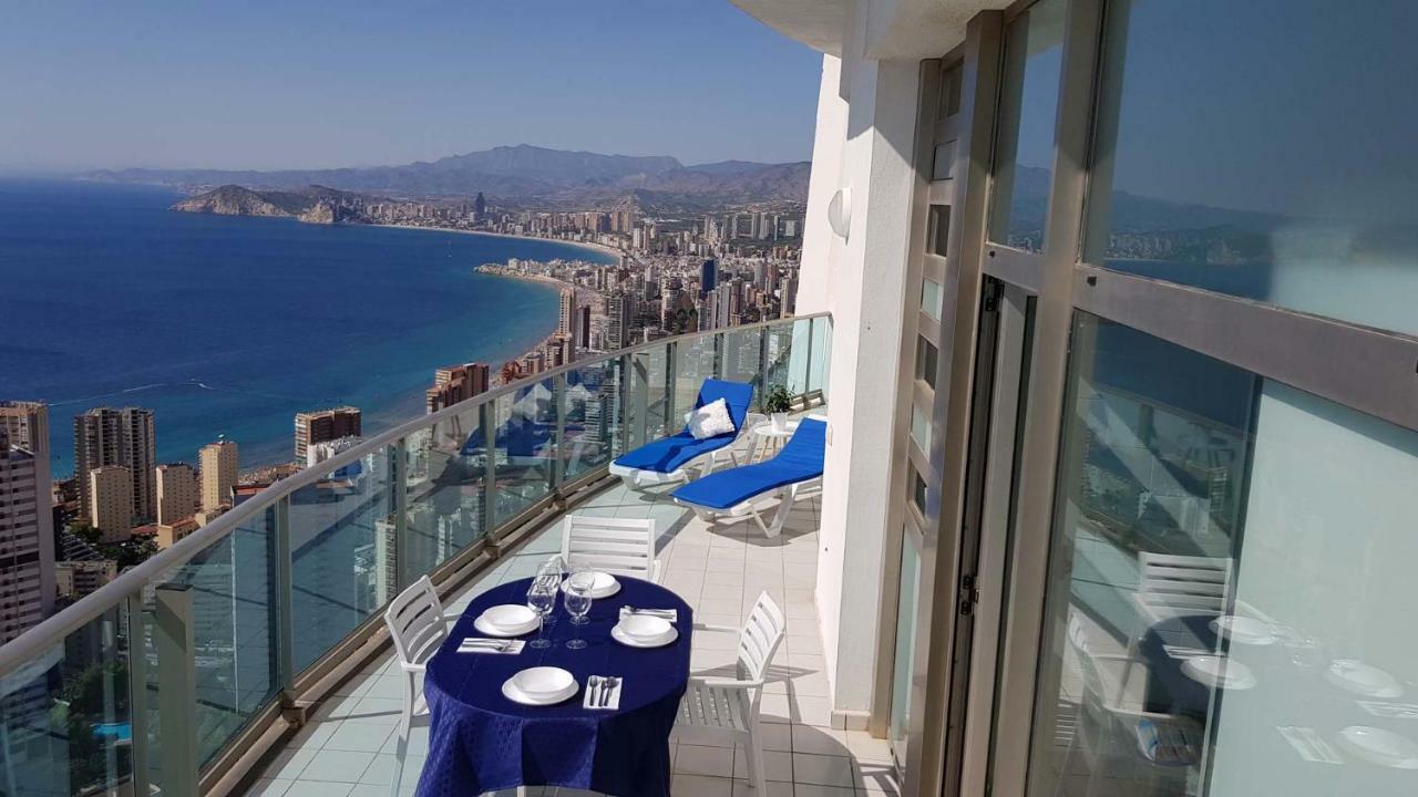 Apartmán Deluxe Penthouse On The 42Nd Floor With Amazing Sea Views Benidorm Exteriér fotografie